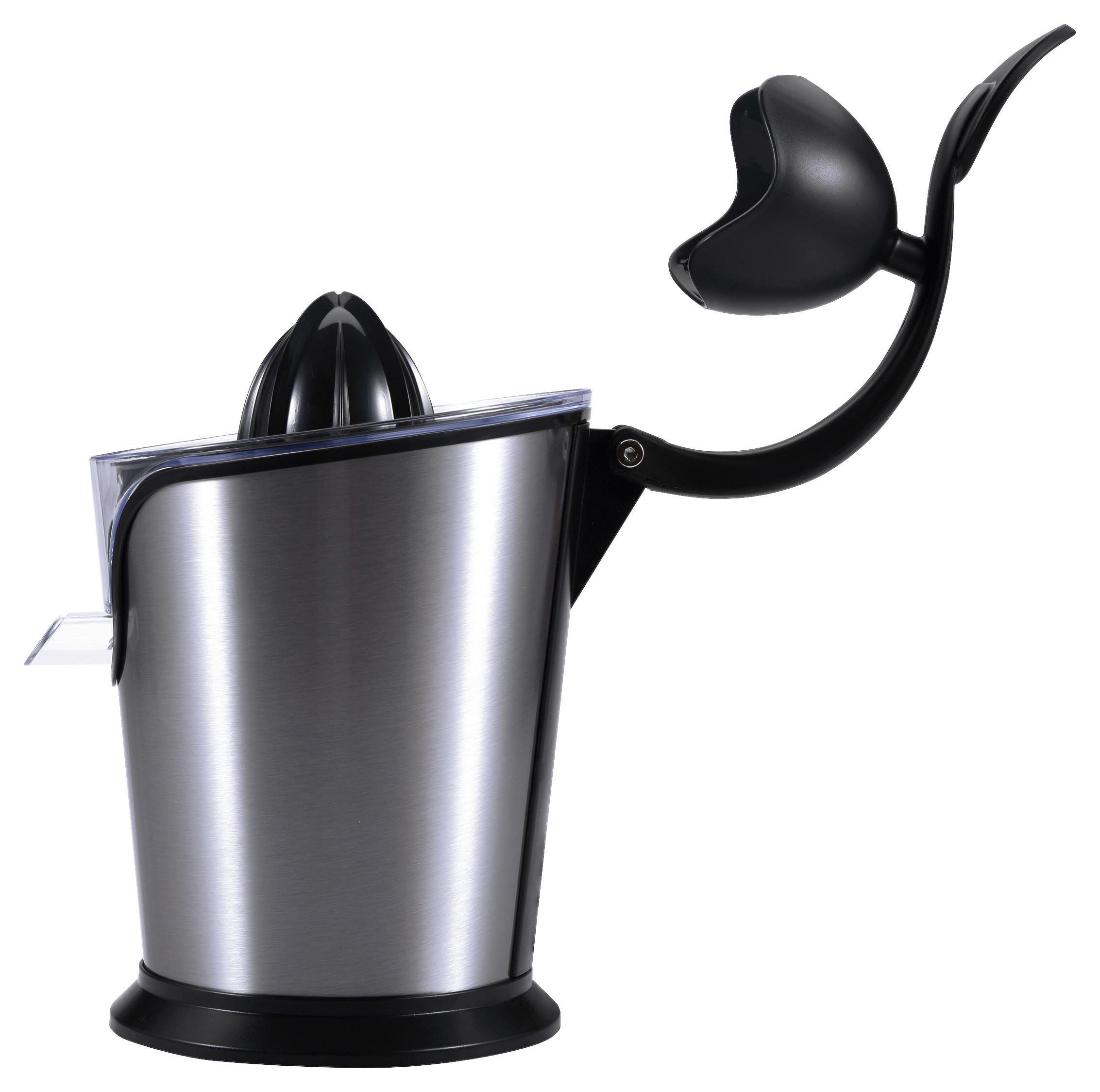 Zitronenpresse Foodies Elektrisch Kunststoff Bpa-Frei - Edelstahlfarben/Transparent, Basics, Kunststoff/Metall (18,5/18,5/30cm) - Masterpro