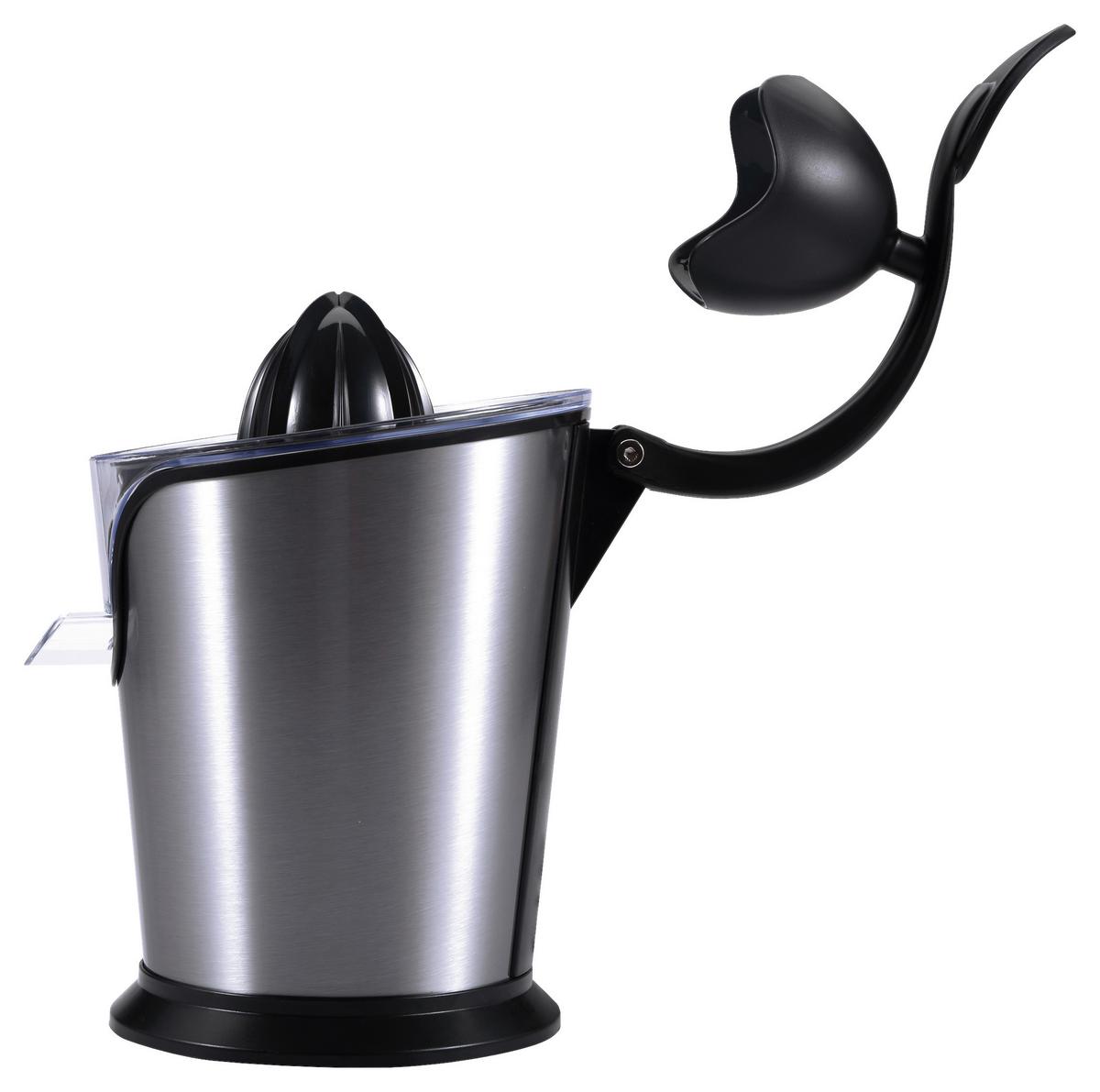 Zitronenpresse Foodies Elektrisch Kunststoff Bpa-Frei - Edelstahlfarben/Transparent, Basics, Kunststoff/Metall (18,5/18,5/30cm) - Masterpro