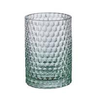 Zahnputzbecher Melua Grün Glas - Grün, Basics, Glas (7,6/11,4cm) - Kleine Wolke