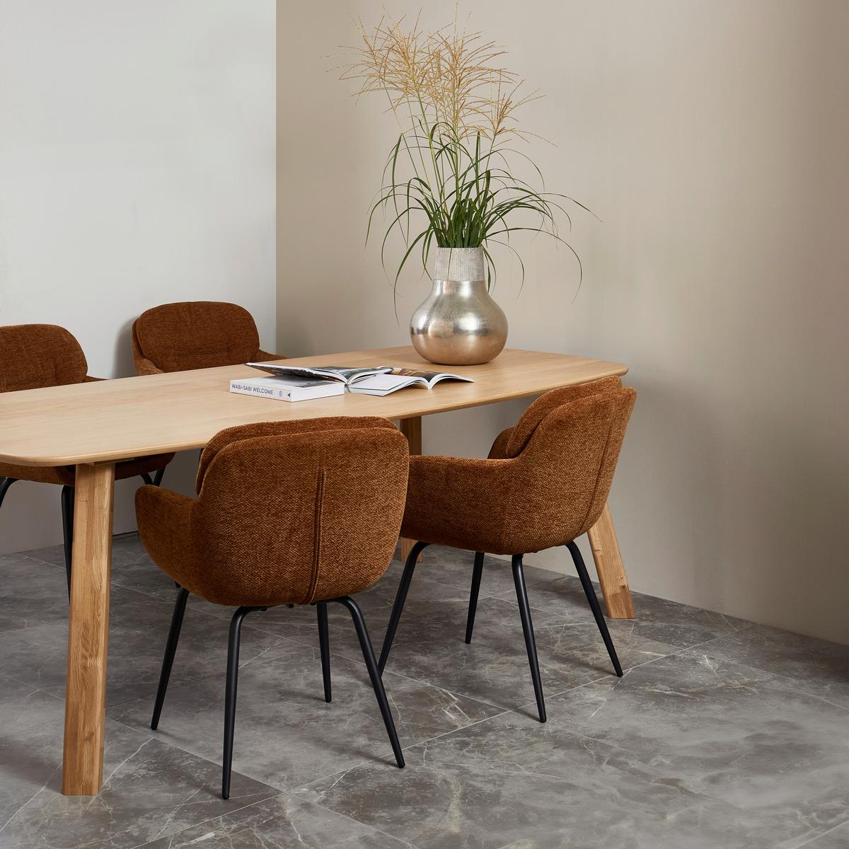 TISCHGESTELL Tablo Eichefarben B: 79cm - Eichefarben, MODERN, Holz (79/73/11cm) - Livetastic