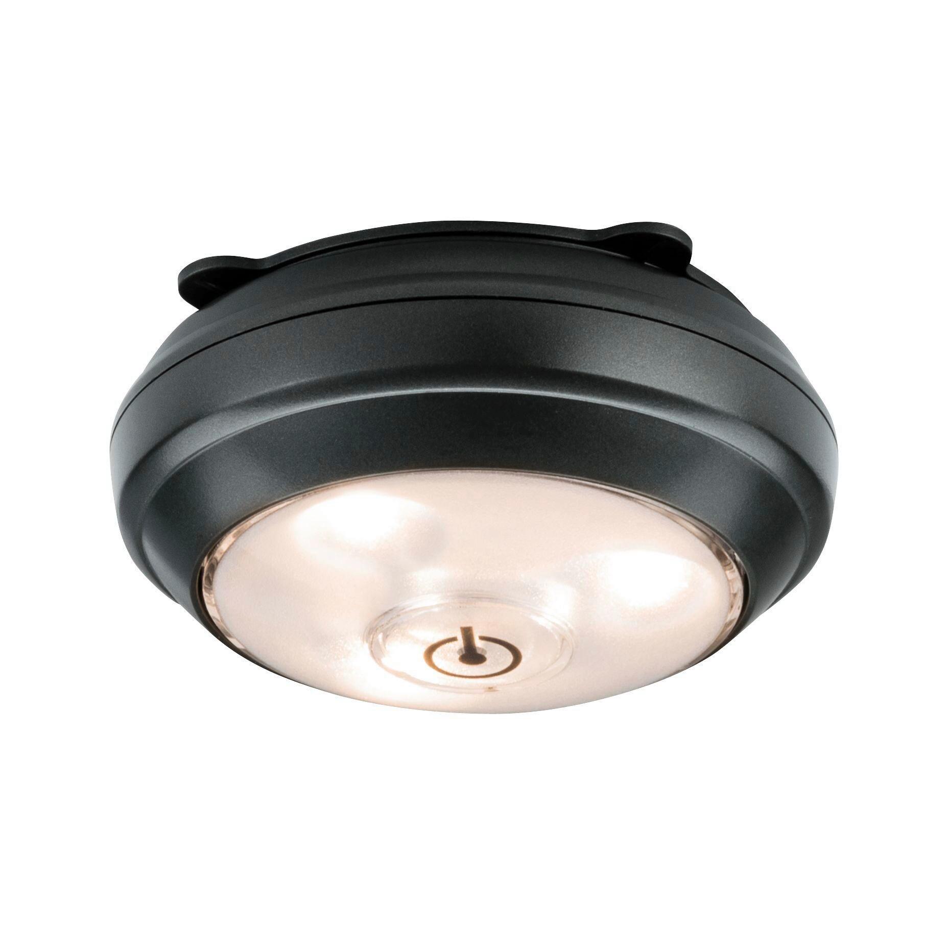 Led-deckenleuchte Ø 8,8 Cm Dimmbarer Spot - Anthrazit, Basics, Kunststoff (8,8cm) - Paulmann