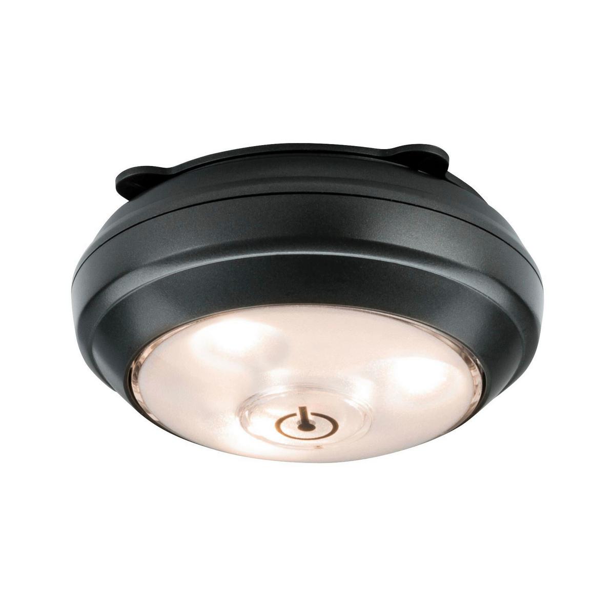 LED-Deckenleuchte Ø 8,8 cm dimmbarer Spot - Anthrazit, Basics, Kunststoff (8,8cm) - Paulmann