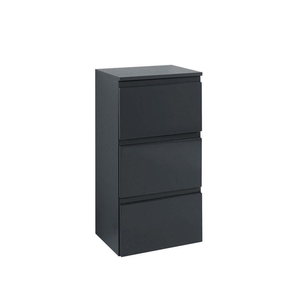 Unterschrank Mit Soft-Close Cardiff B: 40cm Graphit