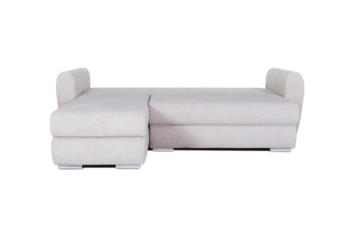 Sarokkanapé Erba2 - bézs, Basics, faalapú anyag (238/166/94cm)