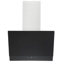 Kopffreihaube Respekta Selena Edelstahl/Glas Schwarz B: 60cm - Schwarz, Trend, Glas/Metall (60/74,3-112,3/31,3cm) - Respekta