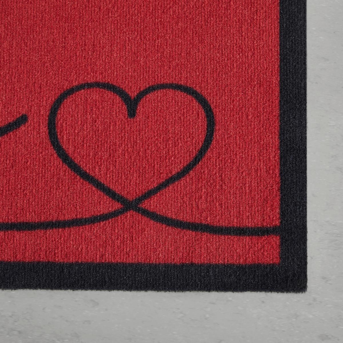 BEHÚŇ Hearty Line, 50/150cm, červená - červená, Basics, plast (50/150cm) - Modern Living