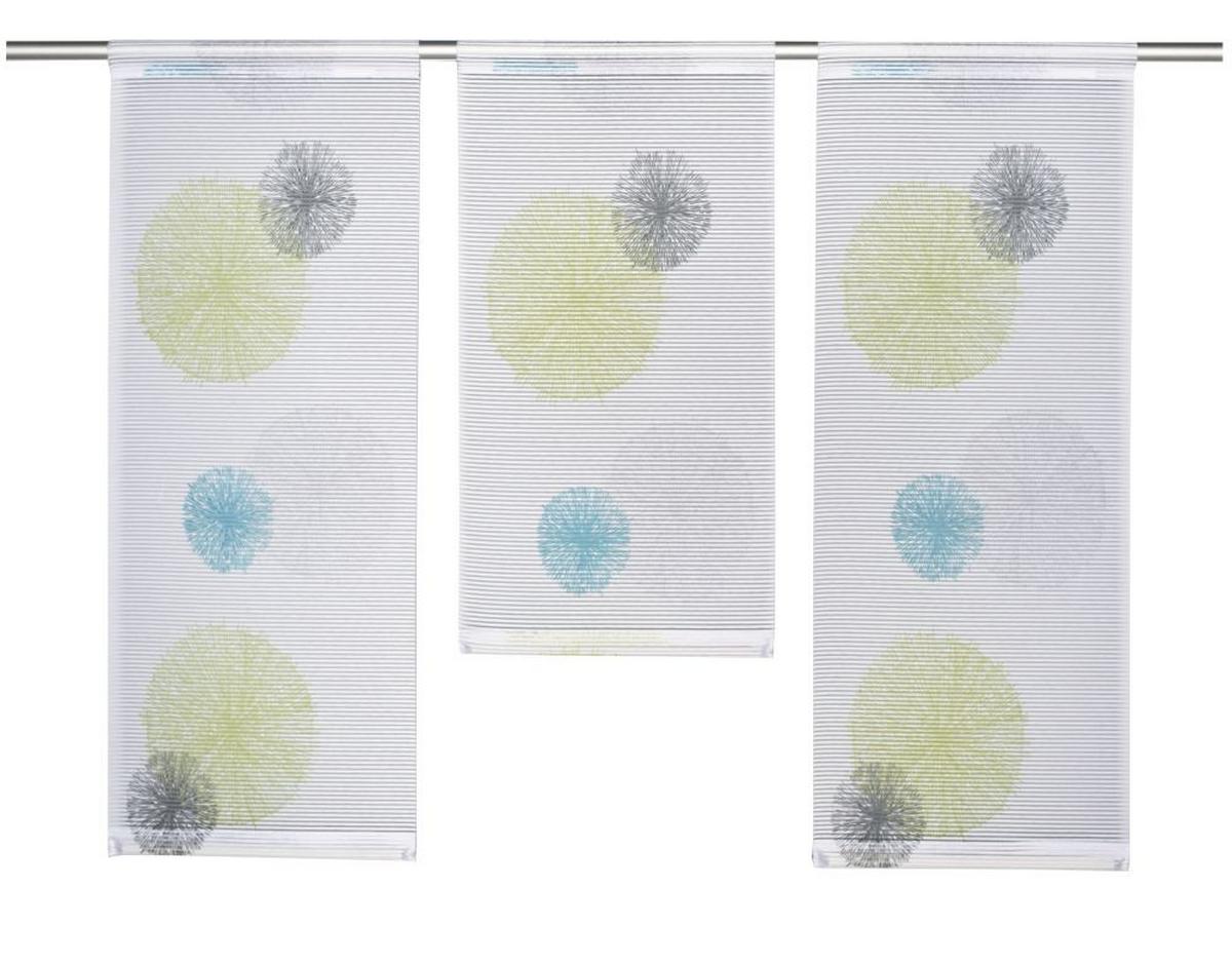 Kurzgardinenset Rawlins Grün B: 90 cm - Grün, Basics, Textil (90/80cm)