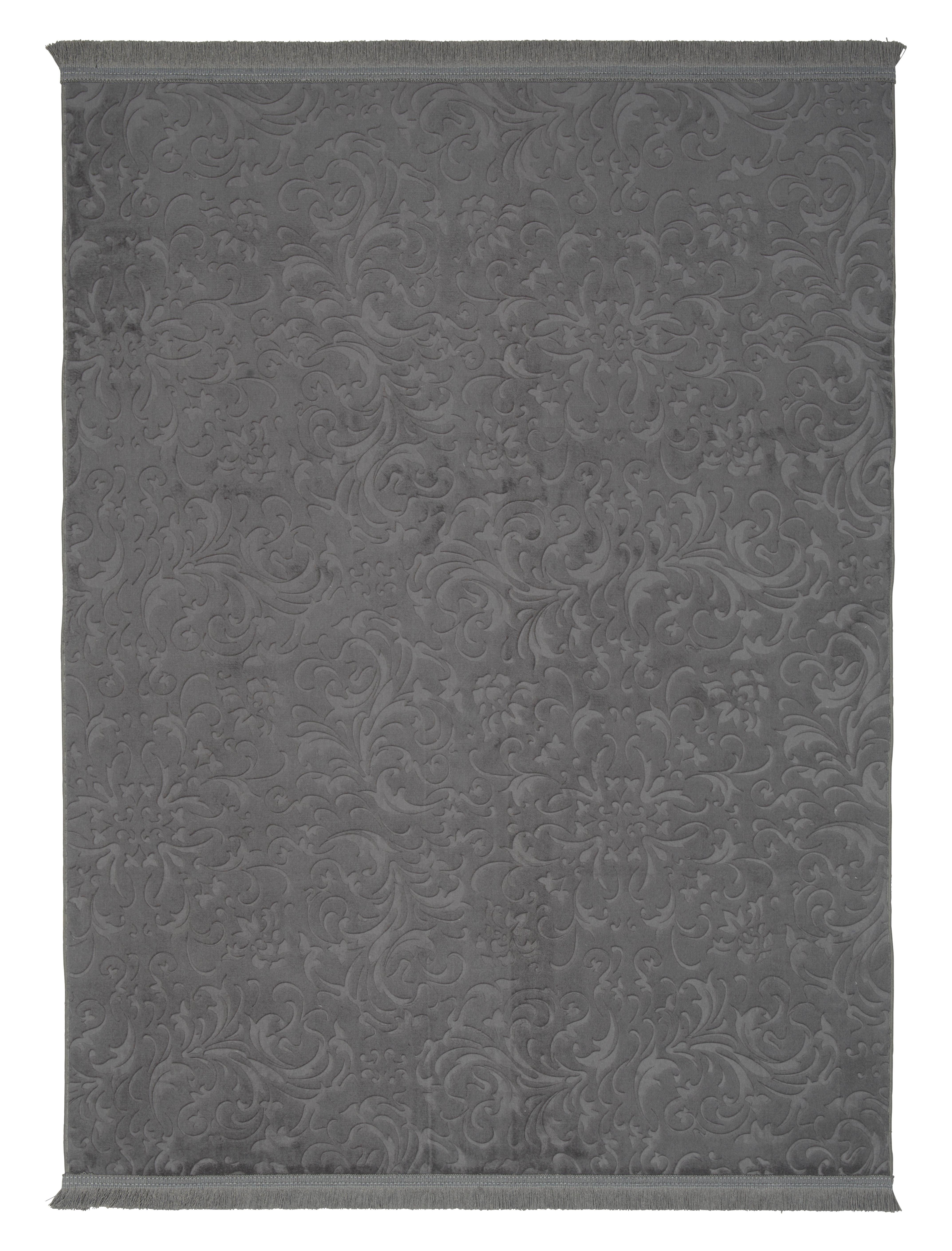 Tkaný Koberec Daphne 2, 120/160cm, Antracit - antracitová, Moderný, textil (120/160cm) - Modern Living