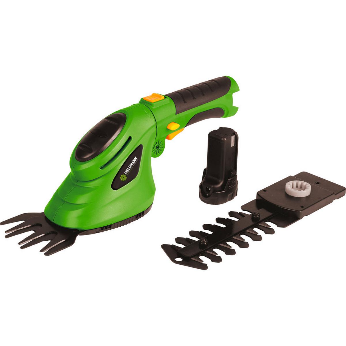 Akkus Kézi Fű- És Lombnyíró Fieldmann - zöld
