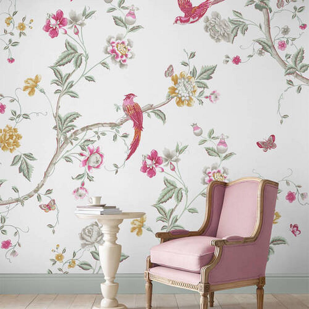 Fototapete 115274 - Pink, Basics, Papier/Kunststoff (280/300cm)