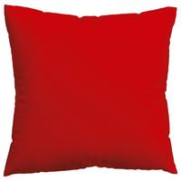 Kissenbezug Knitted 40x40 cm Jersey Dunkelrot - Dunkelrot, Basics, Textil (40/40cm) - Schlafgut