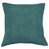 Zierkissen Halina 45x45 cm Polyester Petrol mit Zipp - Petrol, MODERN, Textil (45/45cm) - Luca Bessoni