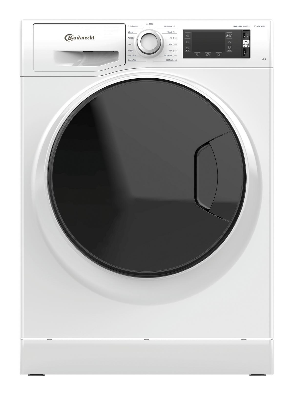 Waschmaschine Wm Elite 9a - Weiß, Trend (59,5/85/60,5cm) - Bauknecht