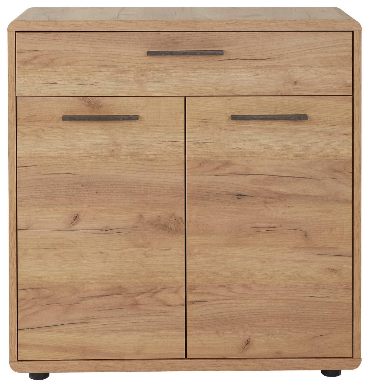 Odporúčaná kombinácia skrine FONTANA 1 - farba duba, Modern, kompozitné drevo (252/198/32cm)