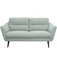 2,5-sitzer Tromso Hellblau B: 187 Cm - Schwarz/Hellblau, Design, Textil (187/87/88cm) - Livetastic