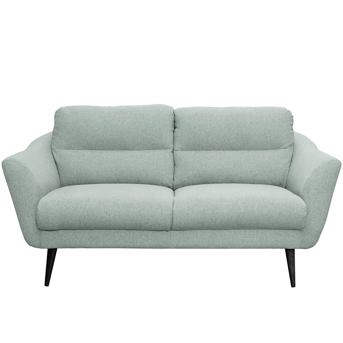 2,5-sitzer Tromso Hellblau B: 187 Cm - Schwarz/Hellblau, Design, Textil (187/87/88cm) - Livetastic