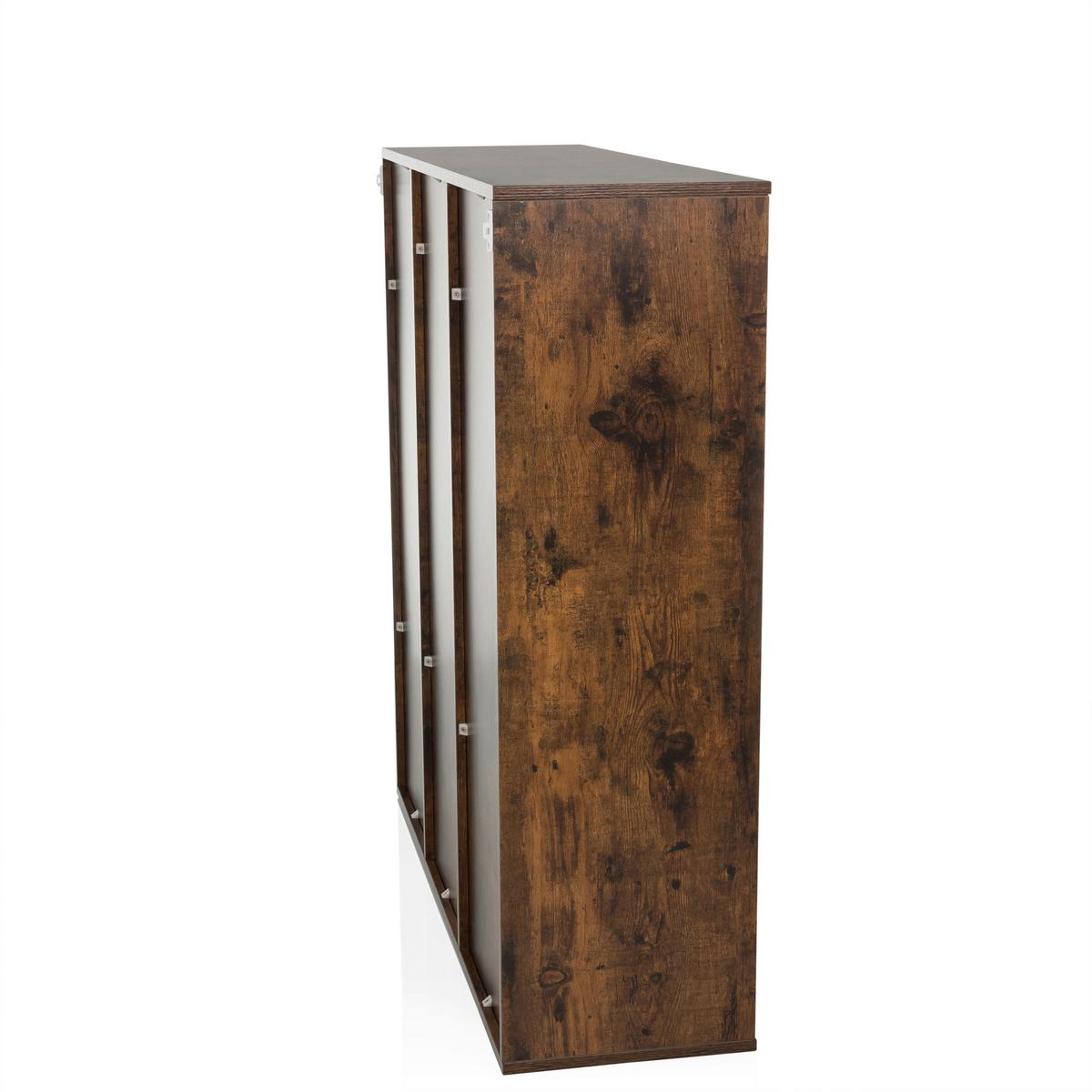 Regal Bjorke Eichefarben B: 97,5 cm - Eichefarben, MODERN, Holz (97,5/100/30cm) - MID.YOU