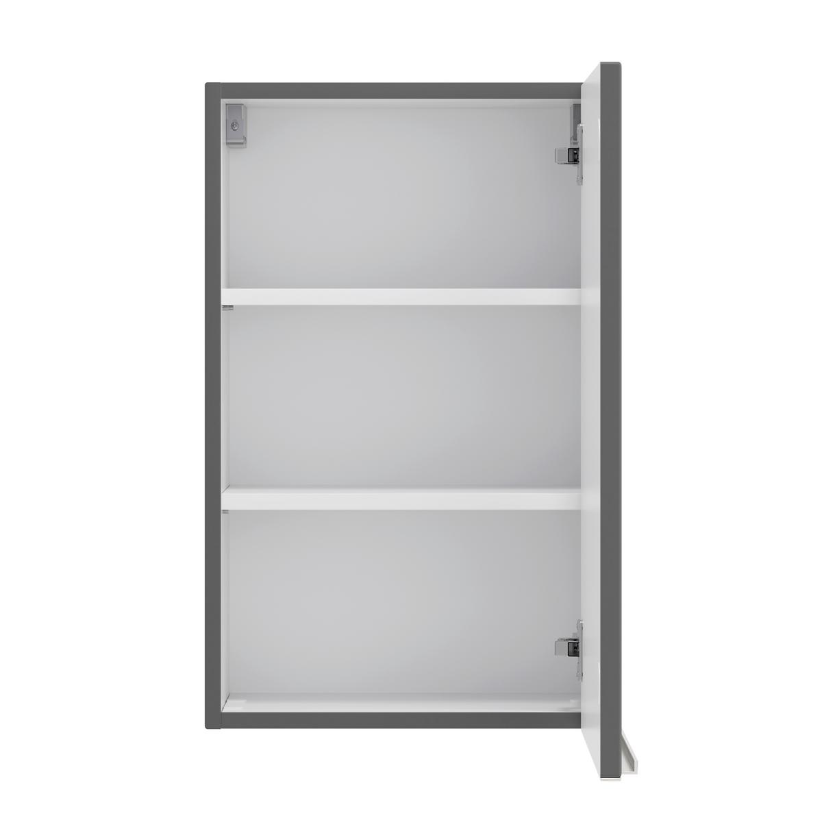 HÄNGESCHRANK Verona Grau/Weiß B: 40cm - Weiß/Grau, Trend, Holzwerkstoff (40/64/20cm) - Held