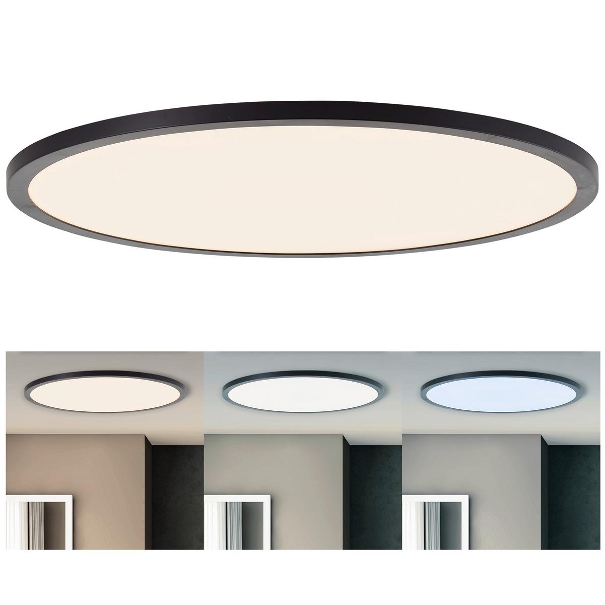 Led-paneel Hk19479s76 Tuco - Schwarz/Weiß, Basics, Kunststoff (50/3cm) - Brilliant