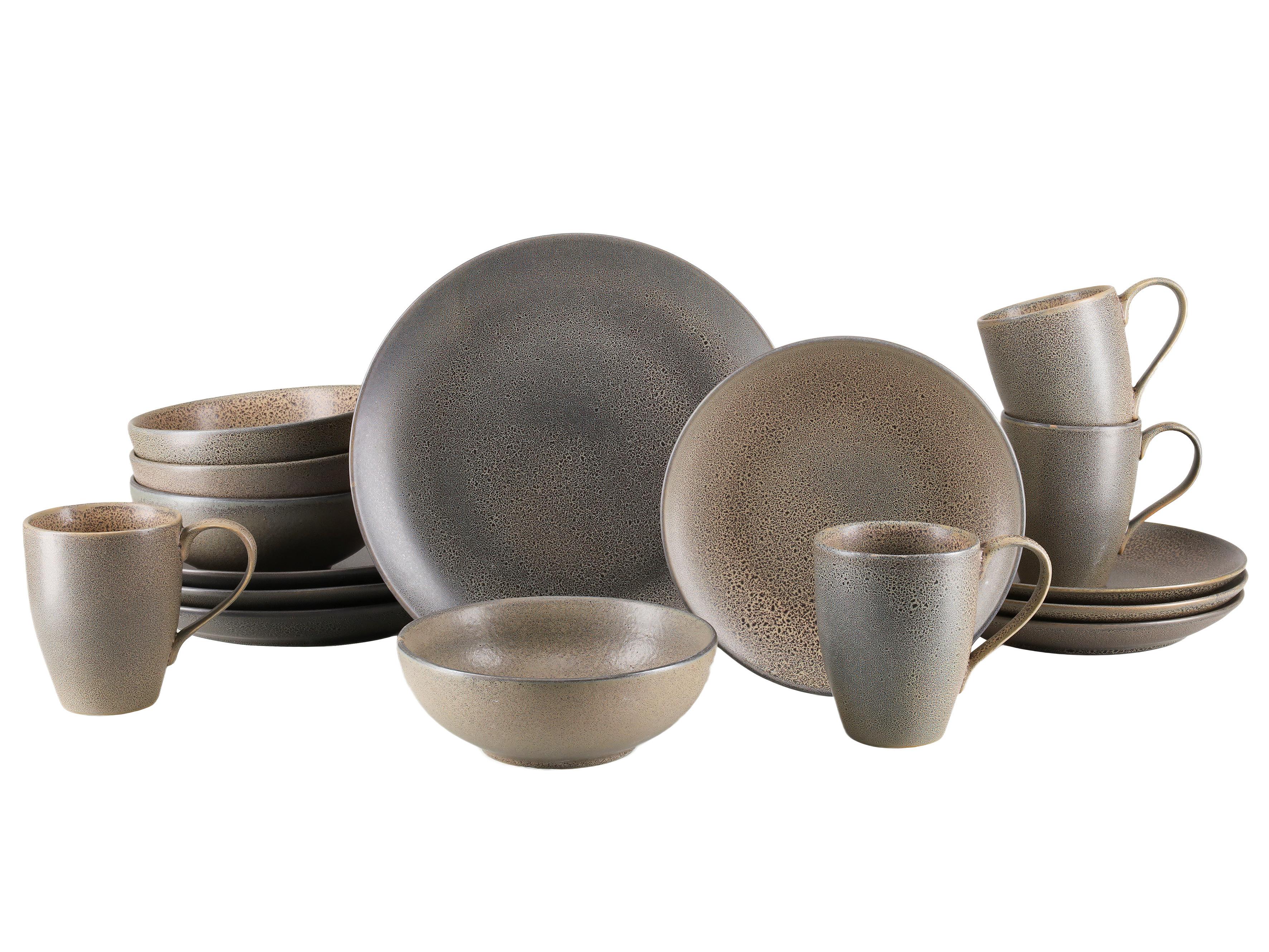 KOMBINOVANÁ SOUPRAVA 25135 SIERRA NEVADA ROCCA - jílová barva, Basics, keramika - Creatable