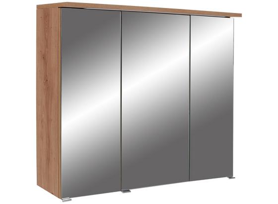 Drehtürenschrank mit Spiegel Rimini B: 100cm Artisan Dekor - Eichefarben/Weiß, KONVENTIONELL, Glas/Holzwerkstoff (100/72/22cm) Drehtürenschrank mit Spiegel Rimini B: 100cm Artisan Dekor - Eichefarben/Weiß, KONVENTIONELL, Glas/Holzwerkstoff (100/72/22cm)
