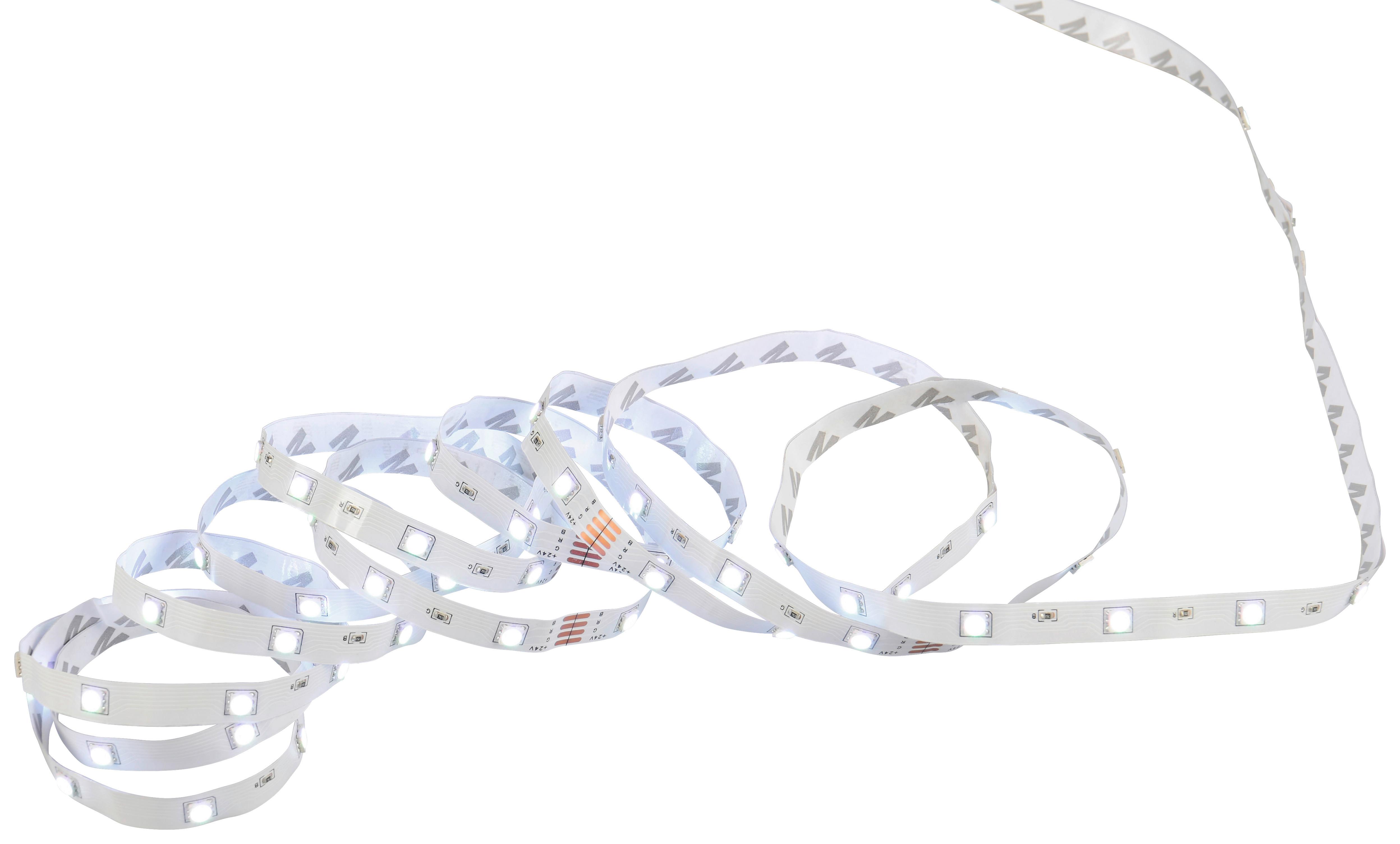 LED-STRIP LYD - Weiß, KONVENTIONELL, Kunststoff/Metall (300cm) - Luca Bessoni