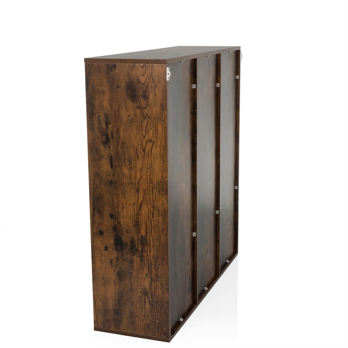 Regal Bjorke Eichefarben B: 97,5 cm - Eichefarben, MODERN, Holz (97,5/100/30cm) - MID.YOU