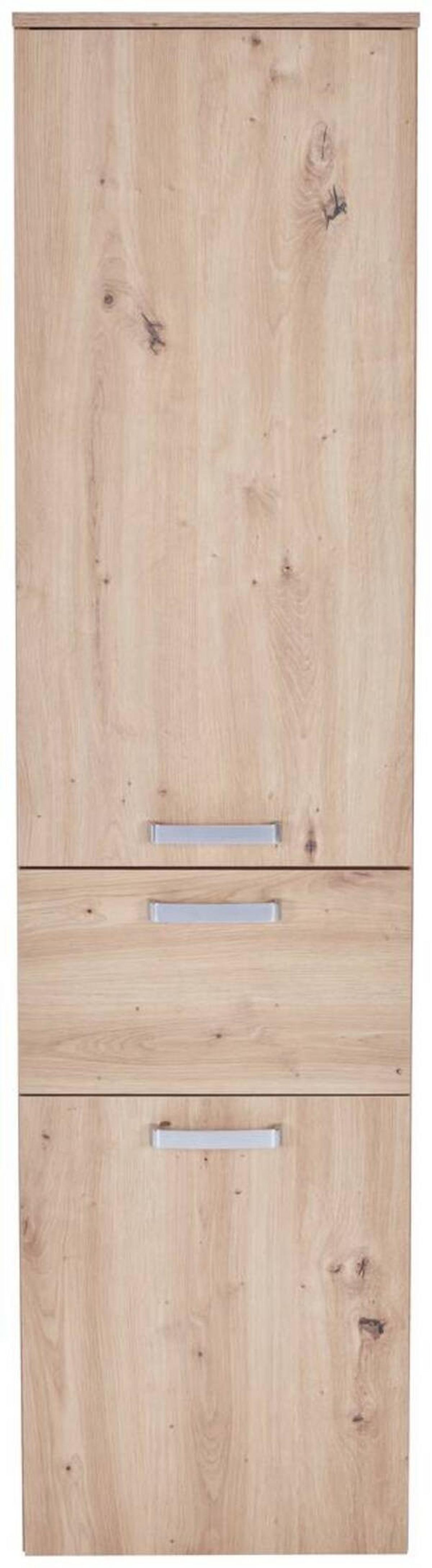 Hochschrank Fresh 240-C-04014 Hs - Weiß/Eiche Artisan, KONVENTIONELL, Holzwerkstoff (40/168,5/38,5cm) - Ondega