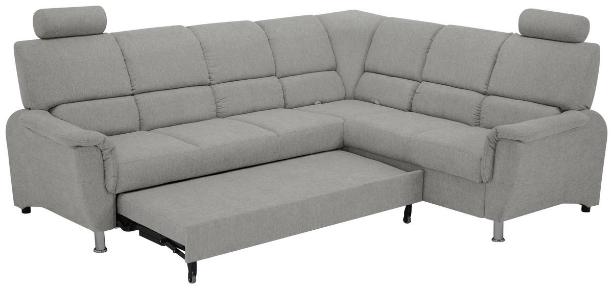 Sedačka MARSYLIA, pravá, šedá - šedá, Design (270/219cm) - MID.YOU