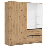 Drehtürenschrank Costa Eiche Artisan Dekor - Eiche Artisan, MODERN, Holzwerkstoff (181/197/54cm) - Rauch Möbel