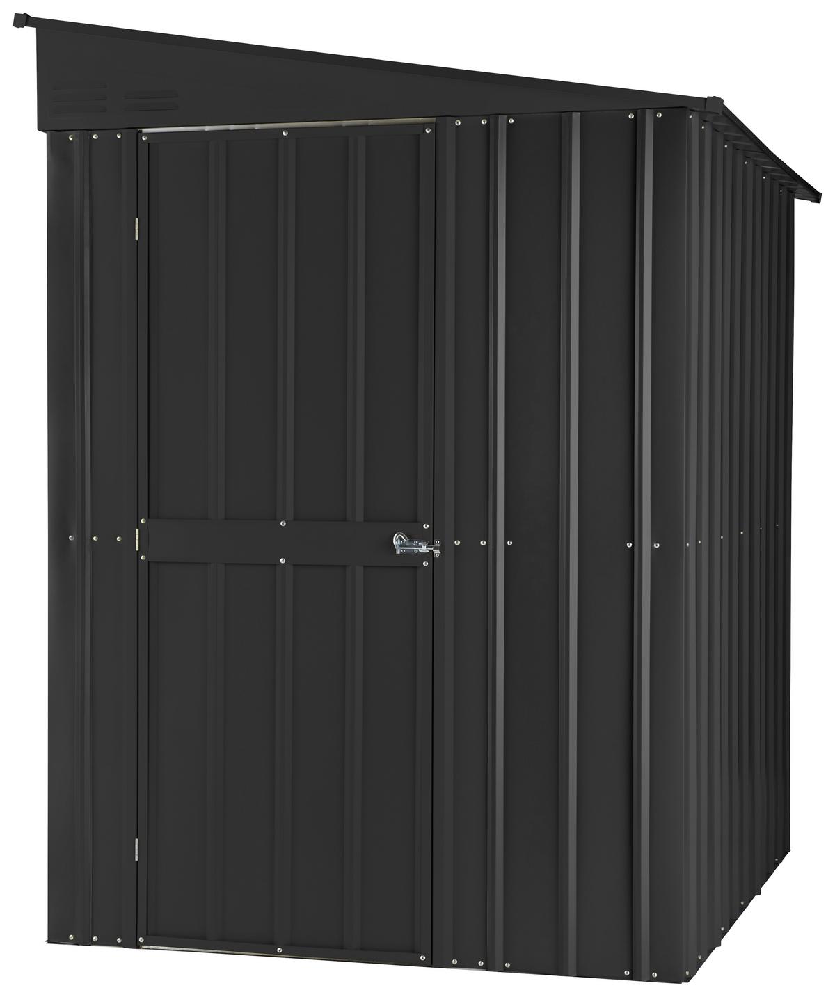Gerätehaus ohne Boden 155x203x180 cm - Anthrazit, Basics, Metall (155/203/180cm)