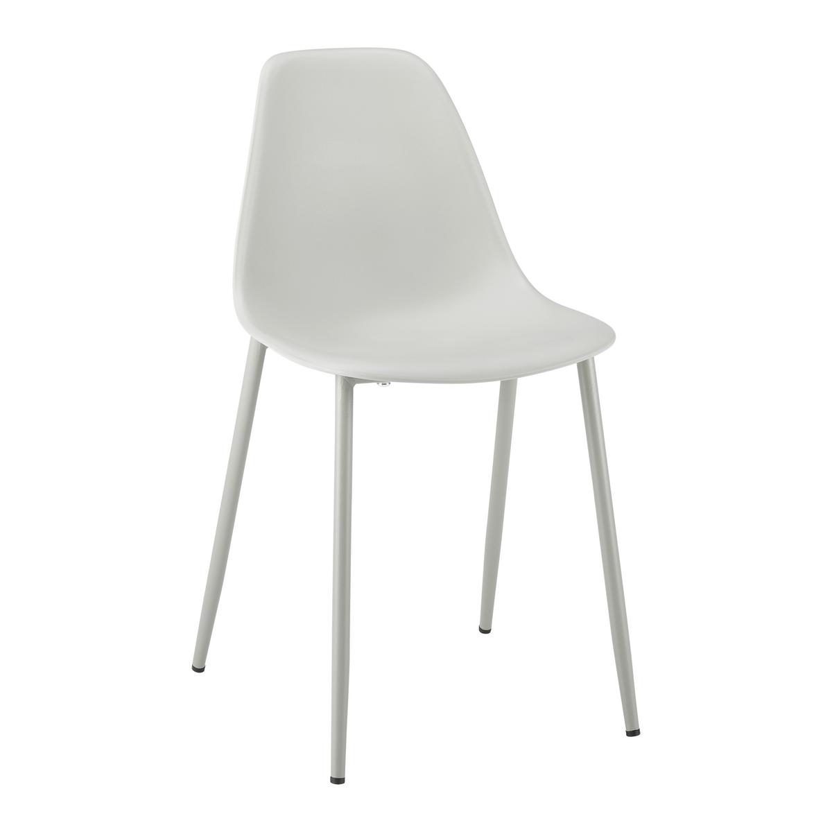 Detská sedacia zostava CASEY svetlosivá - svetlosivá, Modern, kov/plast (60/56/60cm) - Bessagi Kids