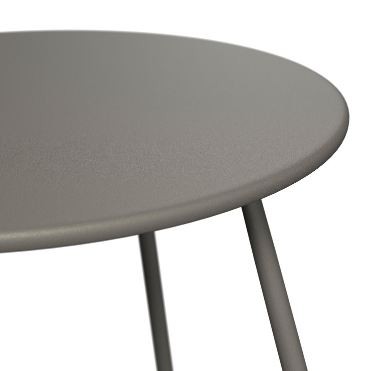 Balkonset Madrid - Grau, Basics, Textil/Metall - Beldano