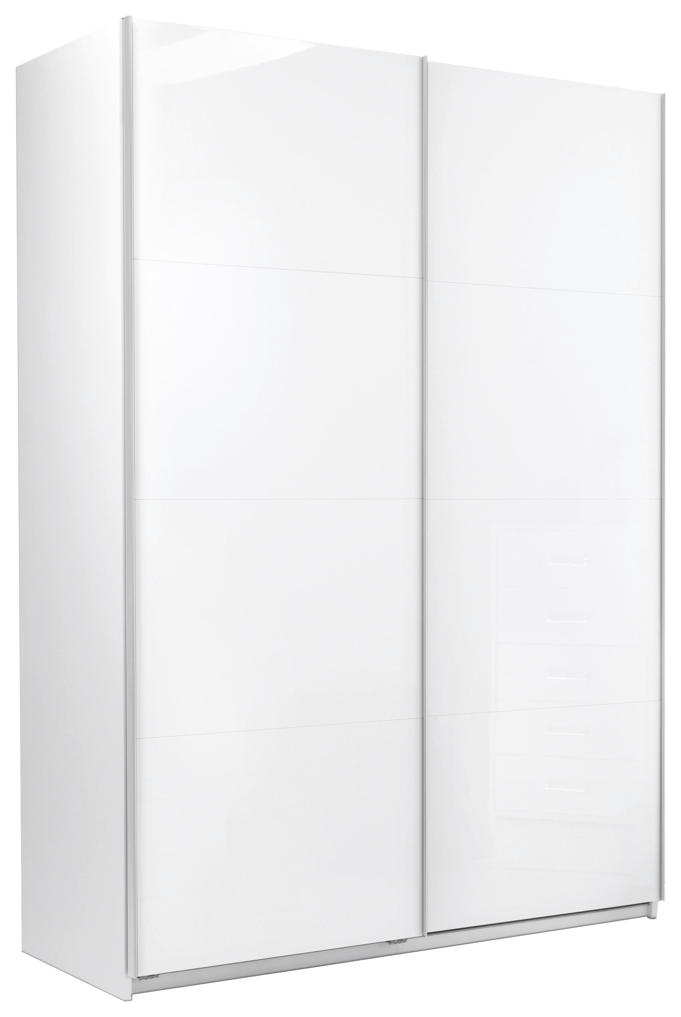 SCHIEBETÜRENSCHRANK Viva Weiß Hochglanz B: 150cm