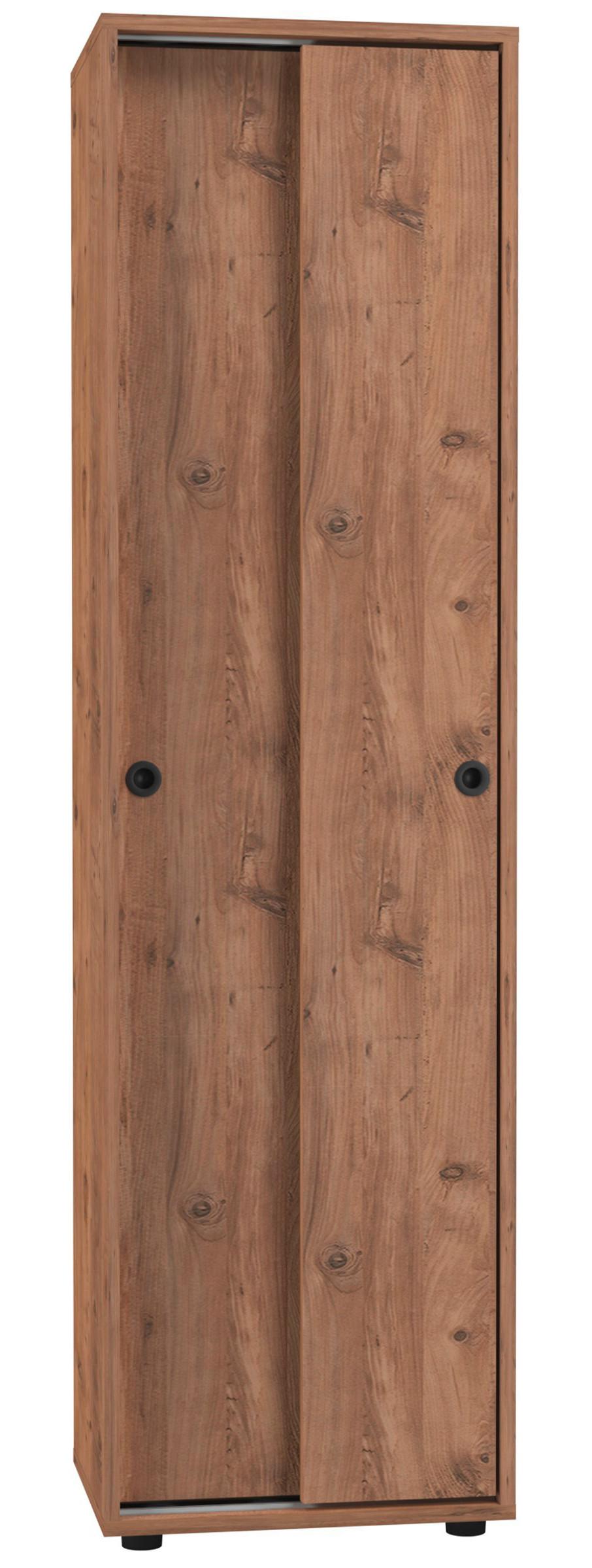 Aktenschrank Ulas Honigeiche Dekor B: 49 cm - Honigeiche, Design, Holzwerkstoff (49/168/38cm) - MID.YOU