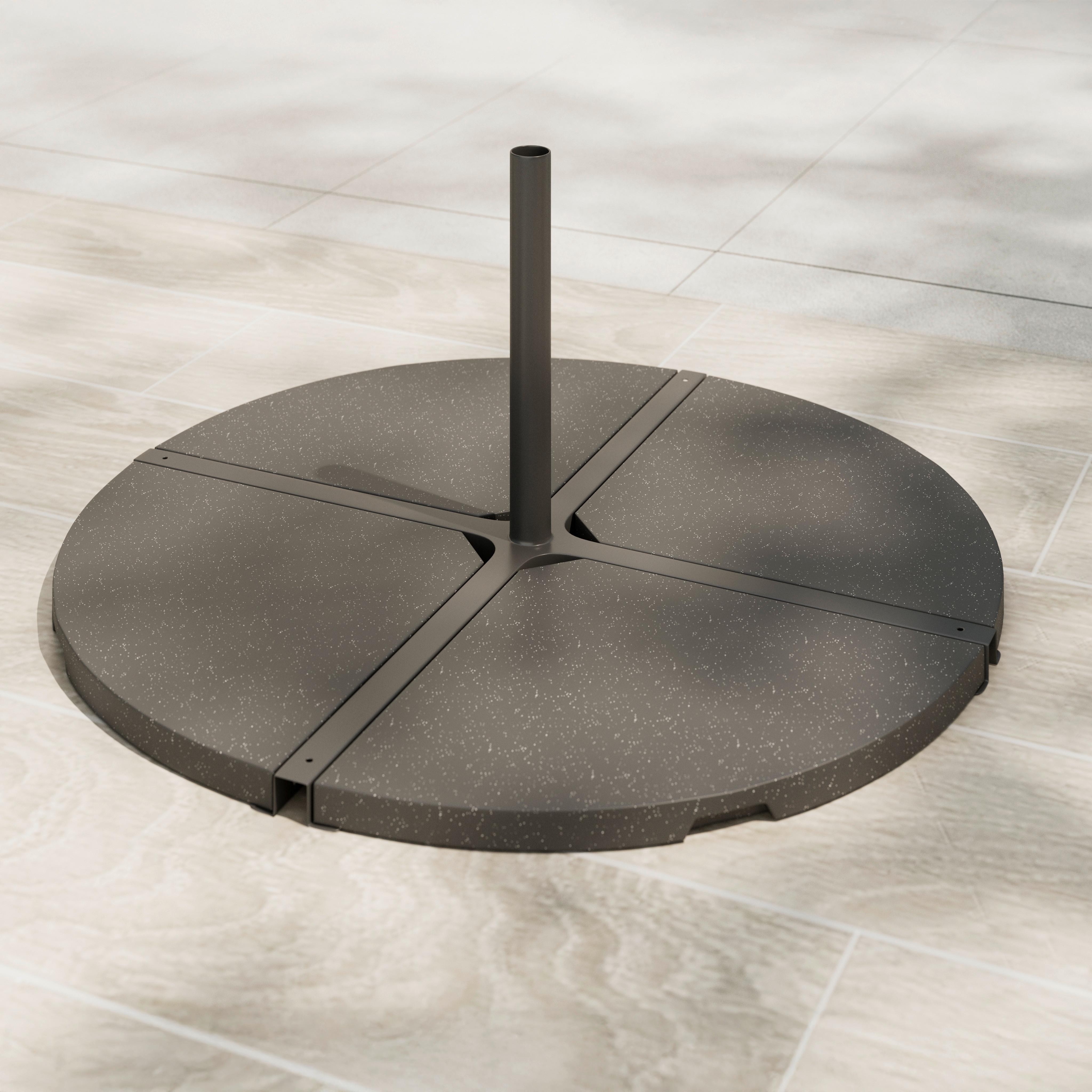 ZAŤAŽOVACIA PLATŇA BASE - sivá, Basics, kameň (46/3,5/46cm) - Mömax