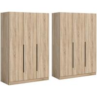 Drehtürenschrank Kopenhagen Sonoma Eiche B: 240 Cm - Sonoma Eiche, MODERN, Holzwerkstoff (240/181/52cm) - MID.YOU