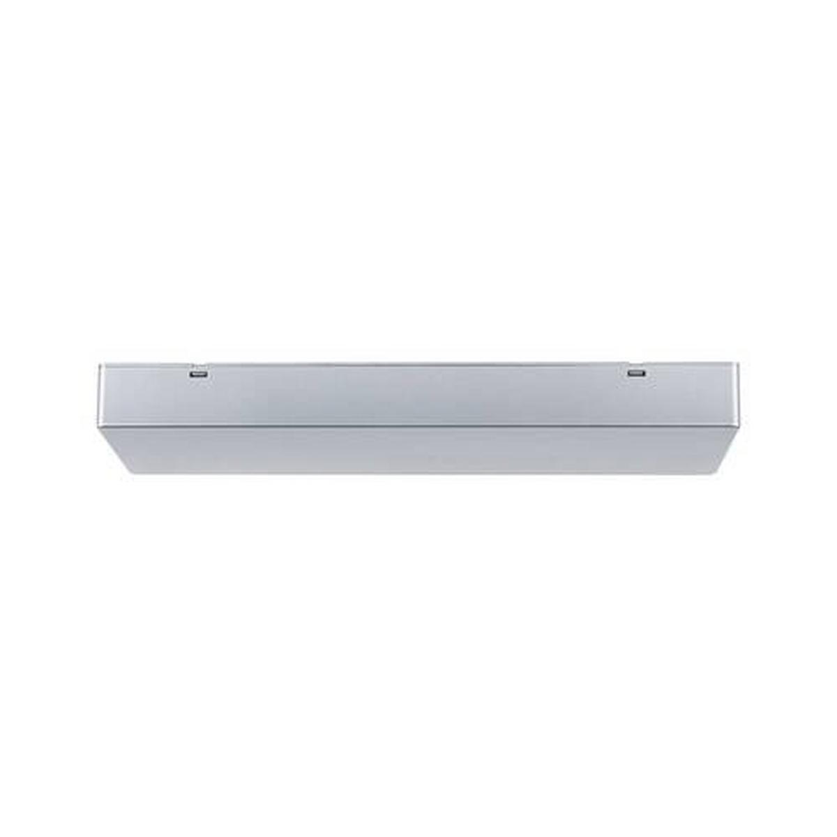 Schienensystem-einspeiser Linion Chromfarben B: 10 Cm - Chromfarben, Basics, Kunststoff (36,5/10/4cm) - Paulmann