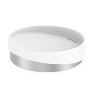 Miska na mydlo Chris - biela, Modern, kov/plast (11/3cm) - Premium Living
