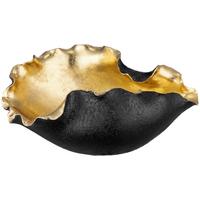 Dekoschale Charlie - Goldfarben/Schwarz, KONVENTIONELL, Kunststoff (29,5/20,5/13cm) - Luca Bessoni