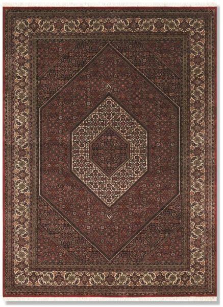 Orientalischer Webteppich Creme/Rot Kamaro 80x200 cm - Rot/Creme, Basics, Textil (80/200cm) - Cazaris