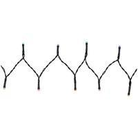 SVĚTELNÝ ŘETĚZ ÖI - tmavě zelená, Romantický / Rustikální, plast (712,5cm) - Mömax