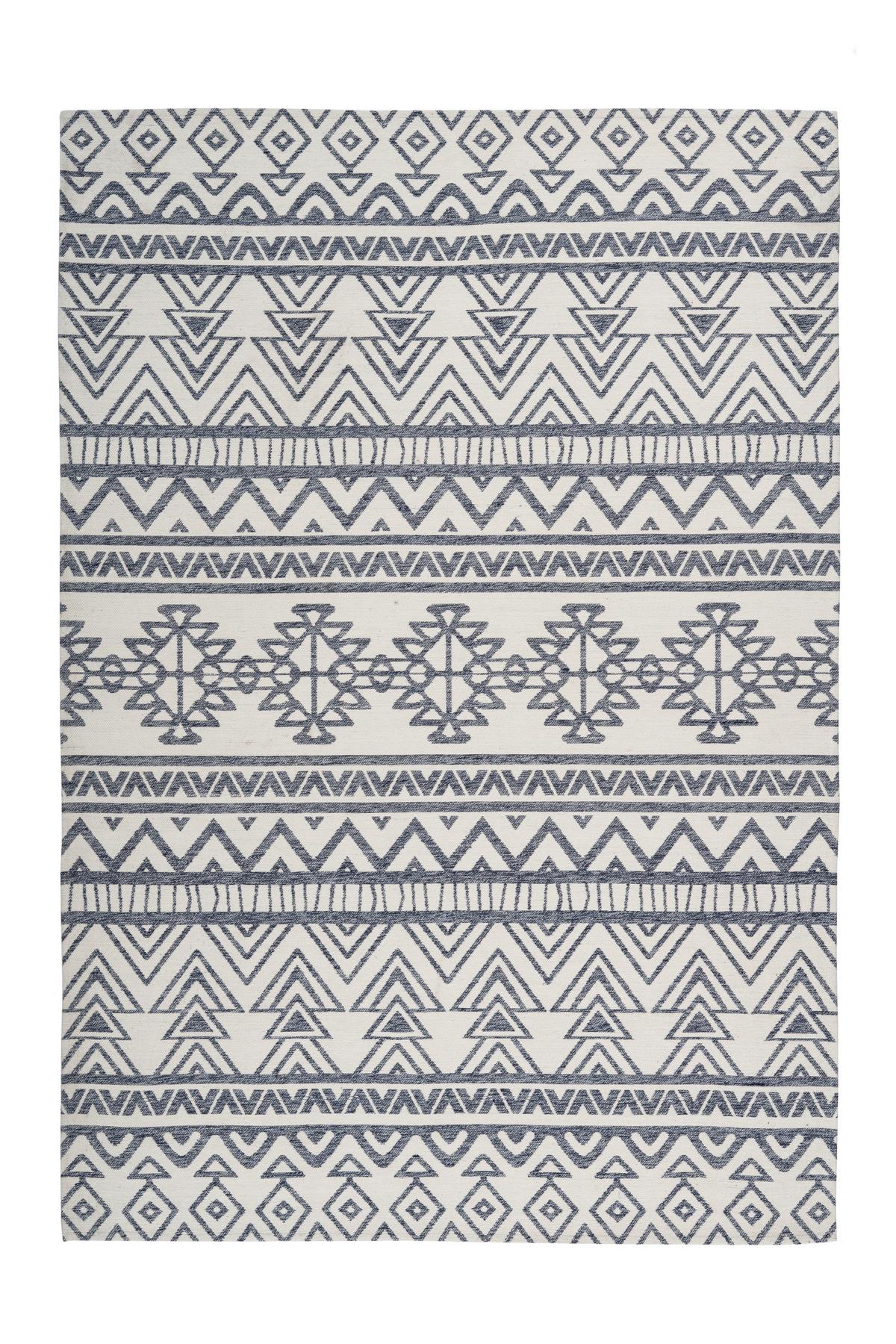 Webteppich Anthrazit/Creme Yoga 200x290 cm - Anthrazit/Creme, Basics, Textil (200/290cm) - Kayoom