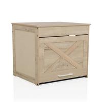 Tierhaus Kitty Pawbox Eichefarben B: 60cm - Eichefarben, MODERN, Holzwerkstoff (60/53,5/50cm) - MID.YOU