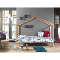 Hausbett Dallas 90x200 Cm Kiefer Natur - Kieferfarben, MODERN, Holz (90/200cm) - MID.YOU