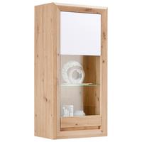 Vitrin Kashmir New - tölgyfa színű/fehér, Modern, faalapú anyag (57/119/36cm) - James Wood