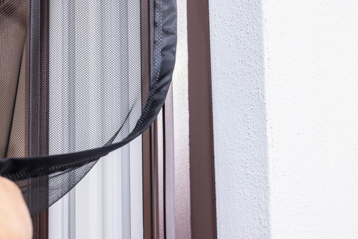Fliegengitter Fenster 130x150 Cm Anthrazit - Anthrazit, Basics, Textil (130/150cm)