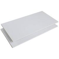 Einlegeböden Puls 2er-Set 82,6x42 Cm - Weiß, KONVENTIONELL, Holzwerkstoff (82,6/1,6/42cm)