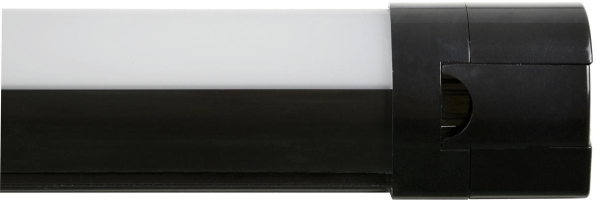LED-Deckenleuchte L: 62 cm, für In-Und Outdoor - Schwarz, Basics, Kunststoff (62/6/6cm)