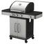 Gasgrill Landgraf BBQ Gs3 11,5 Kw - Silberfarben/Schwarz, MODERN, Metall (122/59/112cm) Gasgrill Landgraf BBQ Gs3 11,5 Kw - Silberfarben/Schwarz, MODERN, Metall (122/59/112cm)